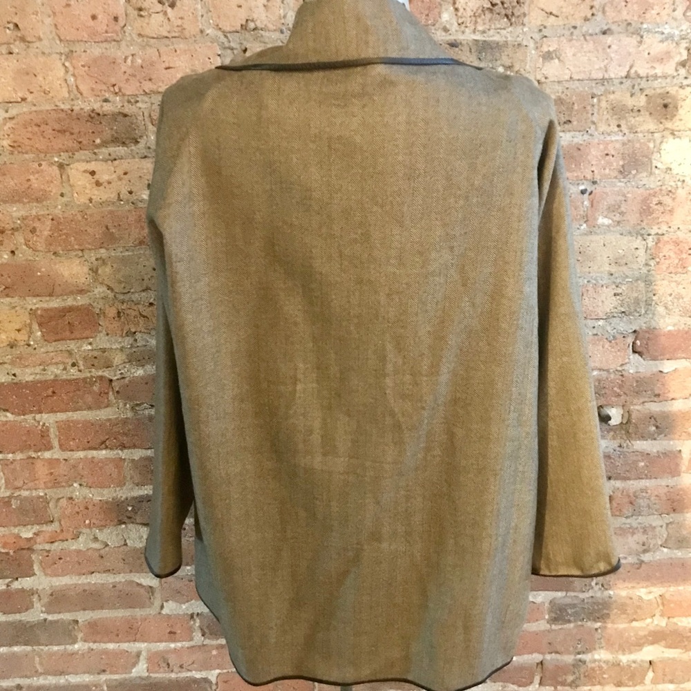 Shamask Open Front % Wool Blazer - image 2